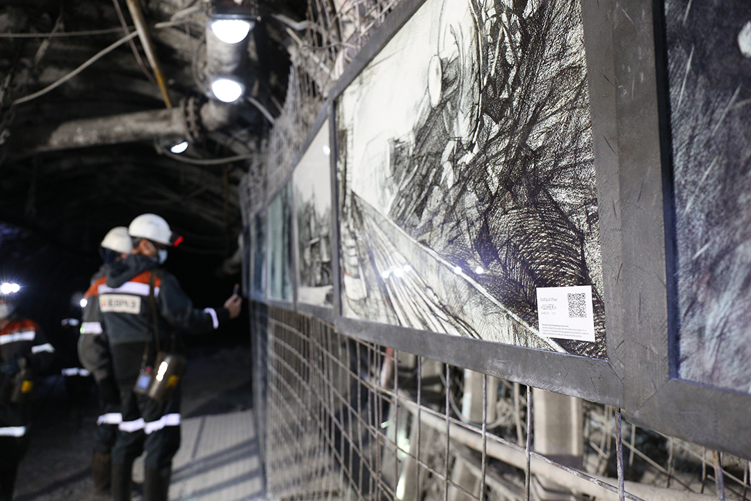 Искусство горных работ: первая интерактивная выставка в шахте